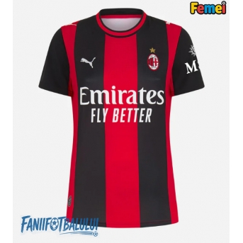 AC Milan Tricou Fotbal Replică 2026-27 Femei Acasa